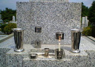 花立セット交換(花立、線香立て、ロウソク立て)